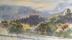Hills Beyond the City, Sunrise, Jerusalem