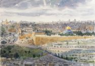 Jerusalem from The Mount Of Olives
