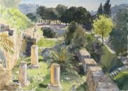 Roman Columns, Old Jerusalem